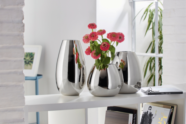 Vase aus Aluminium Blumenvase Anais von Philippi - artigo
